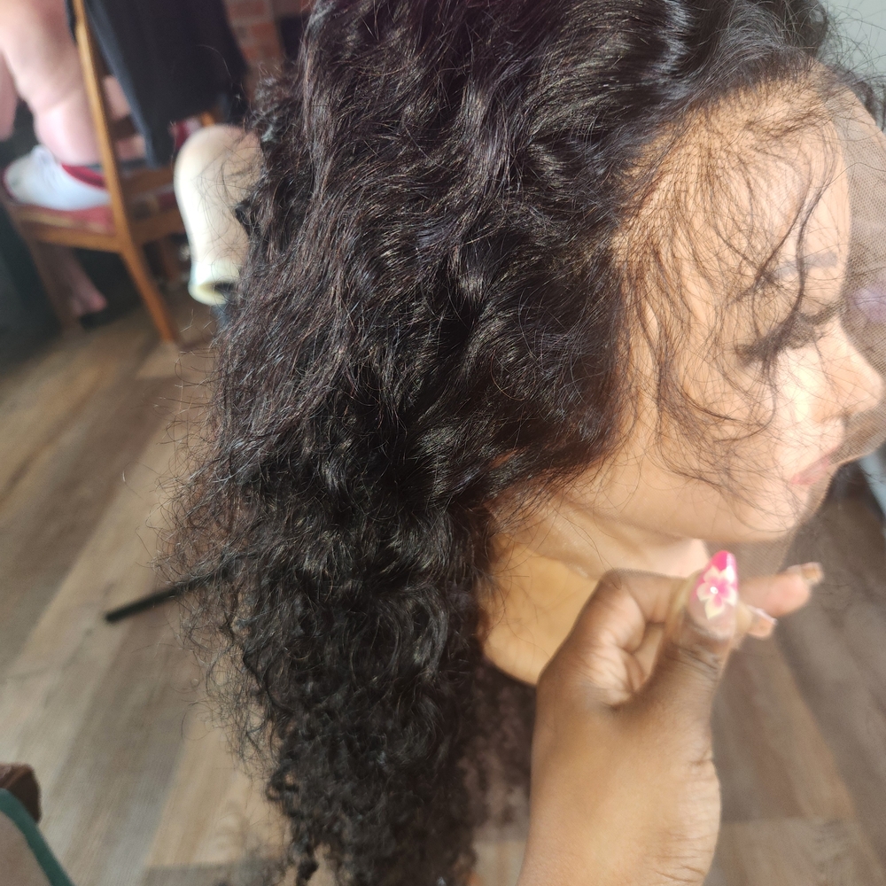 Super Curly Lace Front Wig